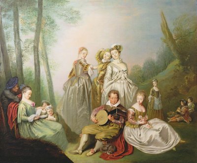 Une famille musicale - Philippe Mercier